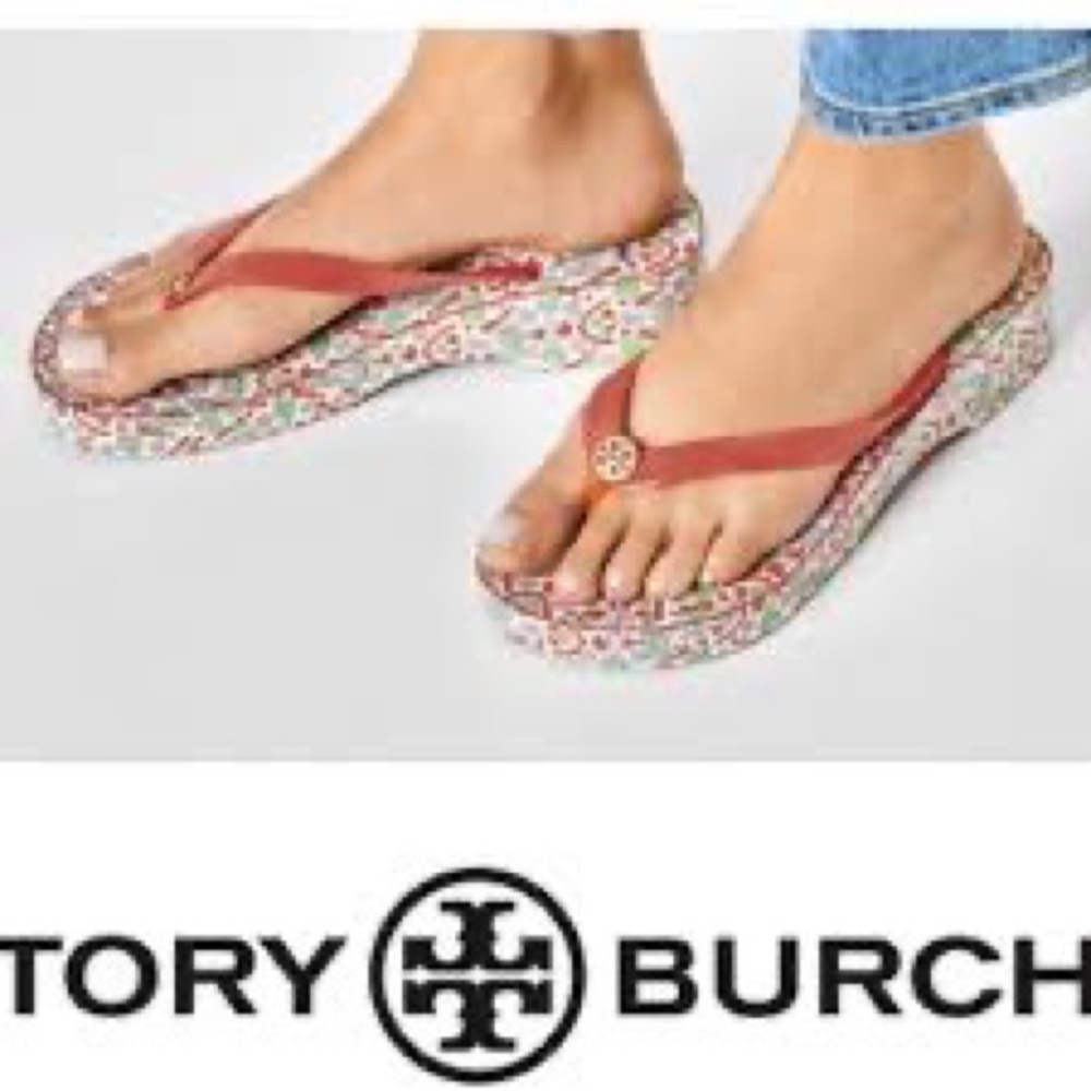 Tory Burch Cut Out Flip Flop